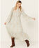 Image #3 - Stetson Women's Geo Print Long Sleeve Midi Dress, , hi-res