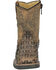 Image #3 - Smoky Mountain Toddler Boys' Autry Caiman Print Western Boots - Broad Square Toe, Black, hi-res