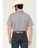 Image #4 - Cody James Men's Astro Geo Print Short Sleeve Button-Down Stretch Western Shirt, Grey, hi-res