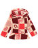 Image #1 - Wrangler Toddler Girls' Conversational Sherpa Jacket, Pink, hi-res