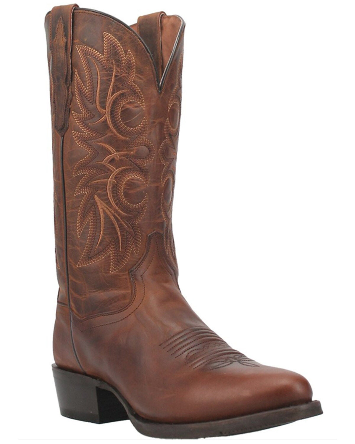 Dan Post Men's Cottonwood Performance Western Boots - Round Toe, Rust Copper, hi-res