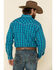 Image #3 - Wrangler 20X Men's Advanced Comfort Plaid Print Long Sleeve Western Shirt, , hi-res