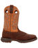 Image #3 - Durango Men's Rebel Western Boots, Brown, hi-res
