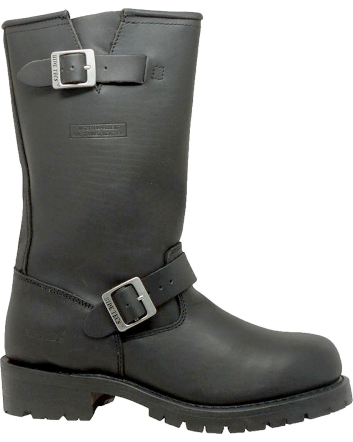 mens black engineer boots