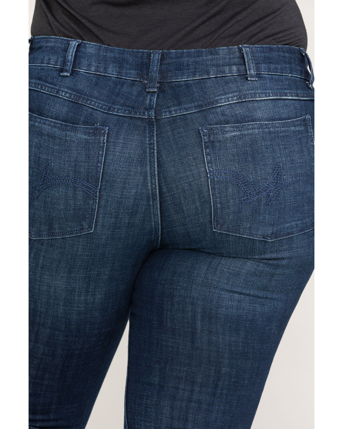 Image #4 - Wrangler Women's Straight Leg Jeans - Plus, , hi-res