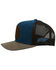 Hooey Men's Spur Logo Patch Mesh Back Trucker Cap, Grey, hi-res