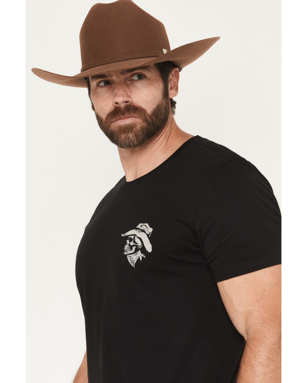 Image #3 - Moonshine Spirit Men's Cowboy Short Sleeve Graphic T-Shirt, Black, hi-res