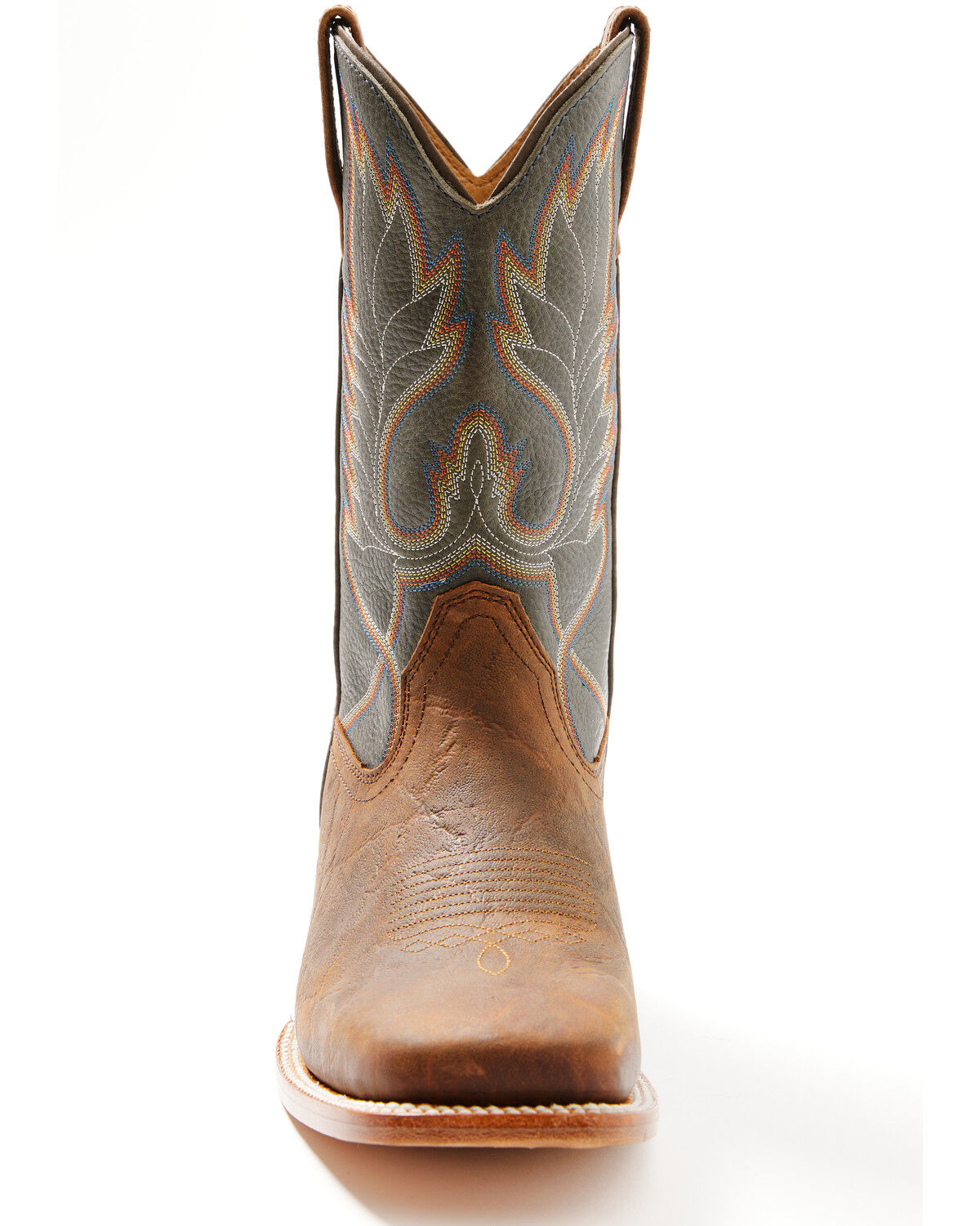 Image #4 - Cody James Cush Core® Men's Tracker Western Boots - Broad Square Toe, Blue, hi-res