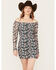 Image #1 - Sadie & Sage Women's Dreamchaser Floral Print Mini Dress, Navy, hi-res