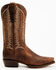 Image #2 - Dan Post Men's 13" Yuma Western Boots - Snip Toe, Chocolate, hi-res