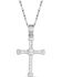 Image #2 - Montana Silversmiths Women's Binding In Faith Cross Necklace, Silver, hi-res