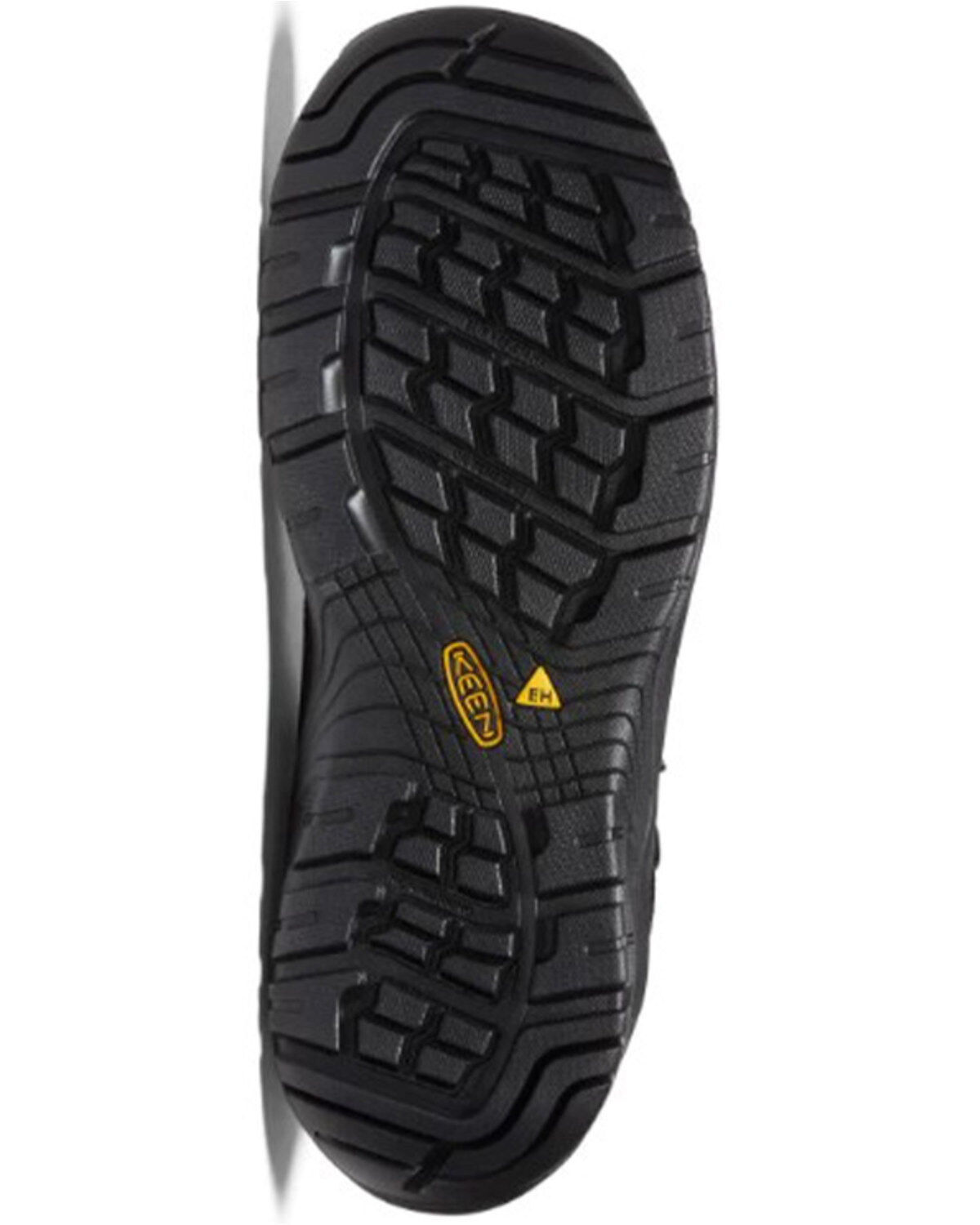 Image #5 - Keen Men's Reno Mid Waterproof Work Boots - Round Toe, Black, hi-res