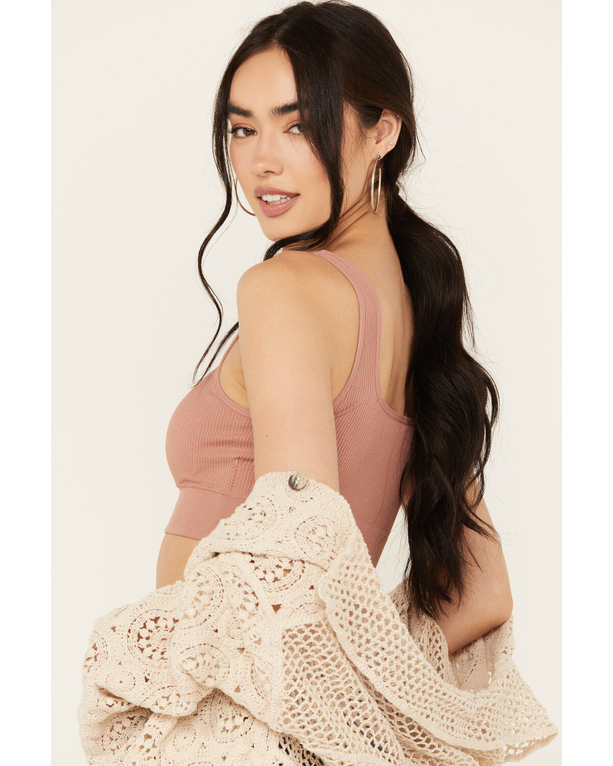 Image #2 - Wishlist Women's Ribbed Brami Top, , hi-res