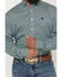 Image #3 - Cinch Men's Geo Print Long Sleeve Button-Down Western Shirt, Green, hi-res