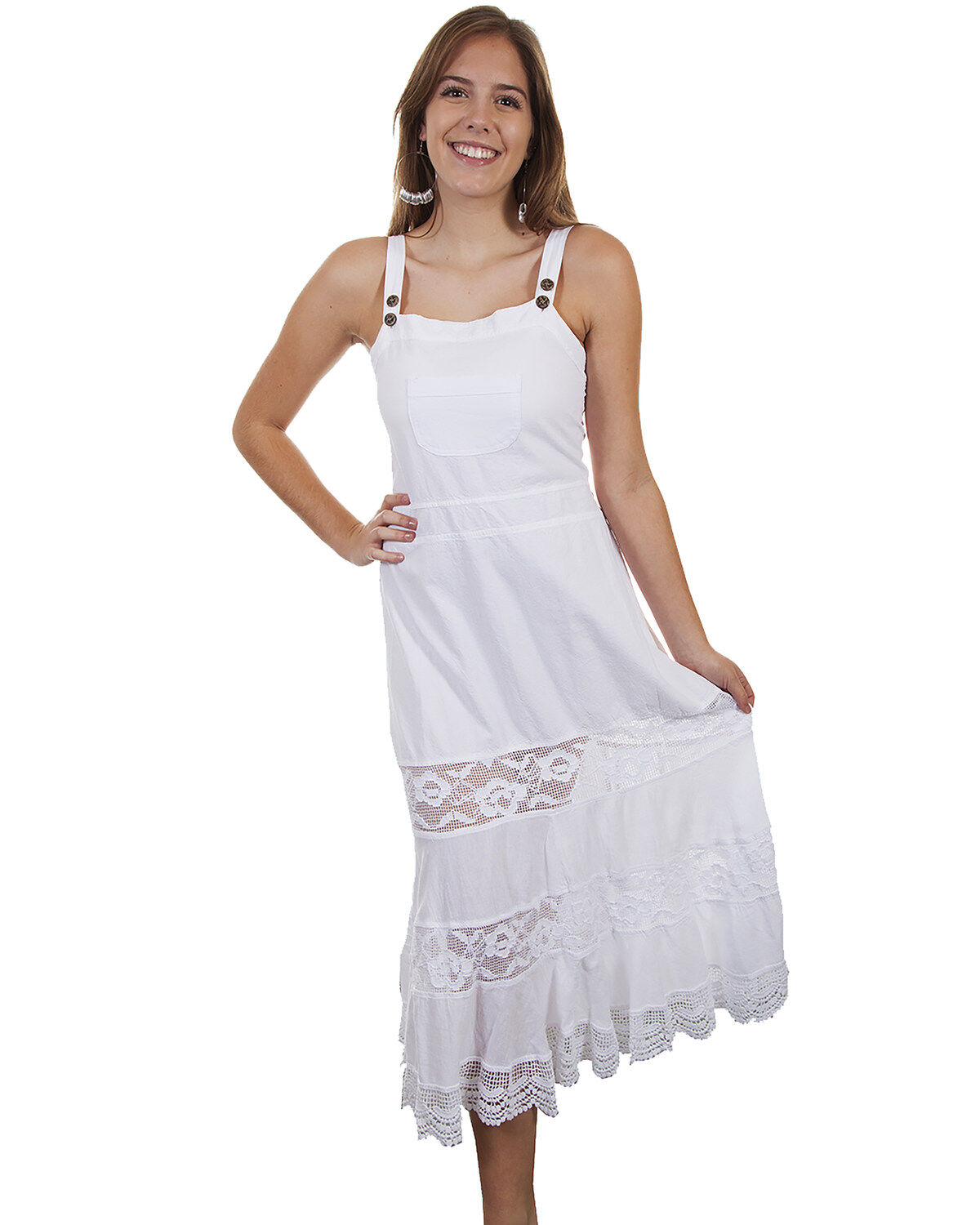 Image #1 - Cantina by Scully Women's Front Pocket Dress, , hi-res