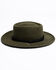 Shyanne Women's Moss Green Wool-Felt Gambler Hat, Moss Green, hi-res