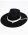 Peter Grimm Women's Black Mystique Wool Felt Western Hat , Black, hi-res