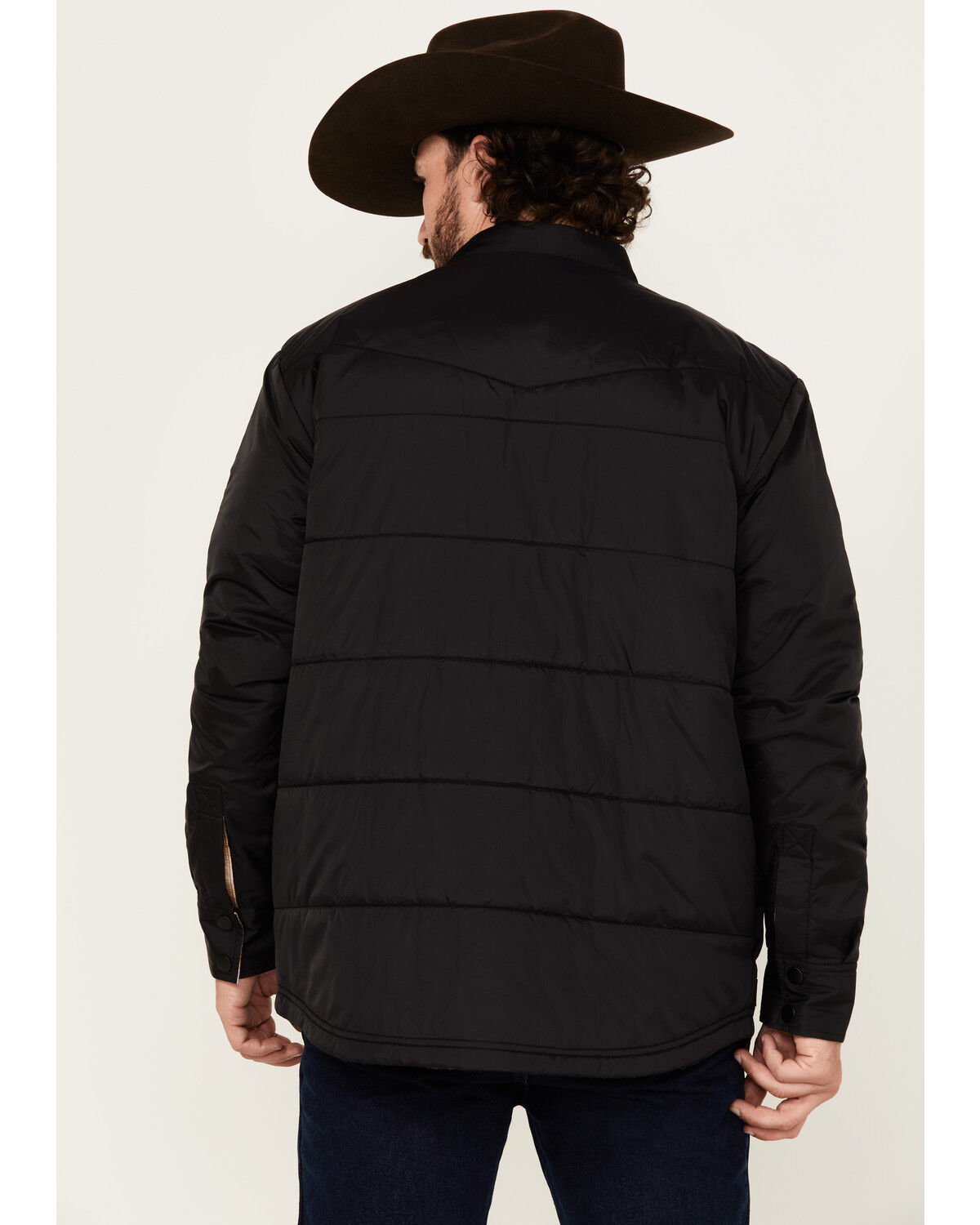 Image #4 - Cody James Men's Hat Trick Insulated Reversible Jacket, Black, hi-res
