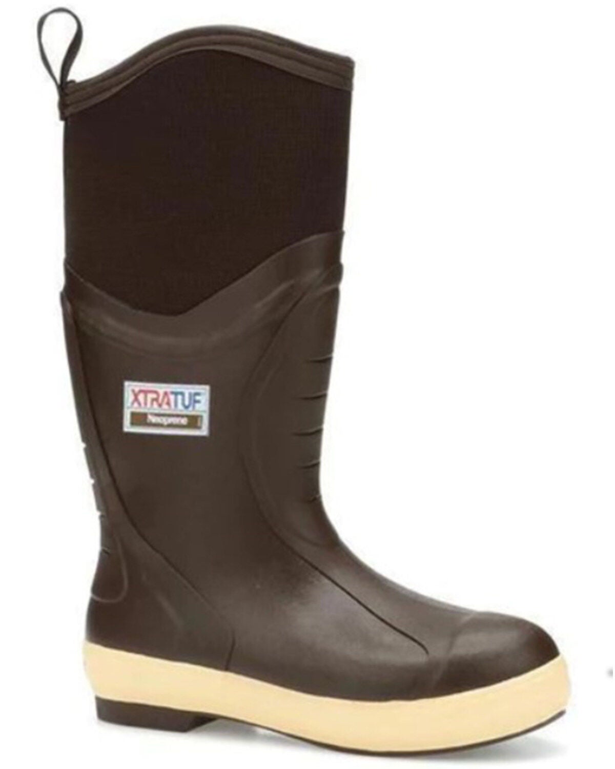 Xtratuf Men's 15" Insulated Elite Legacy Boots - Round Toe, Brown, hi-res