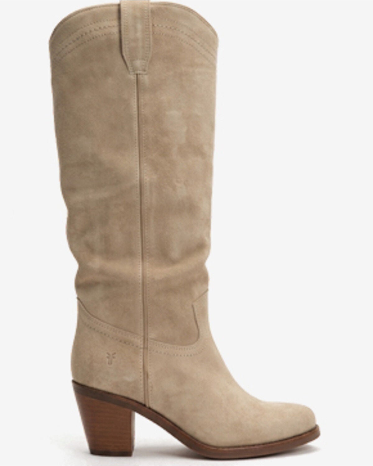 Frye Women's Annabel Pull-On Tall Western Boots - Snip Toe, Mushroom, hi-res