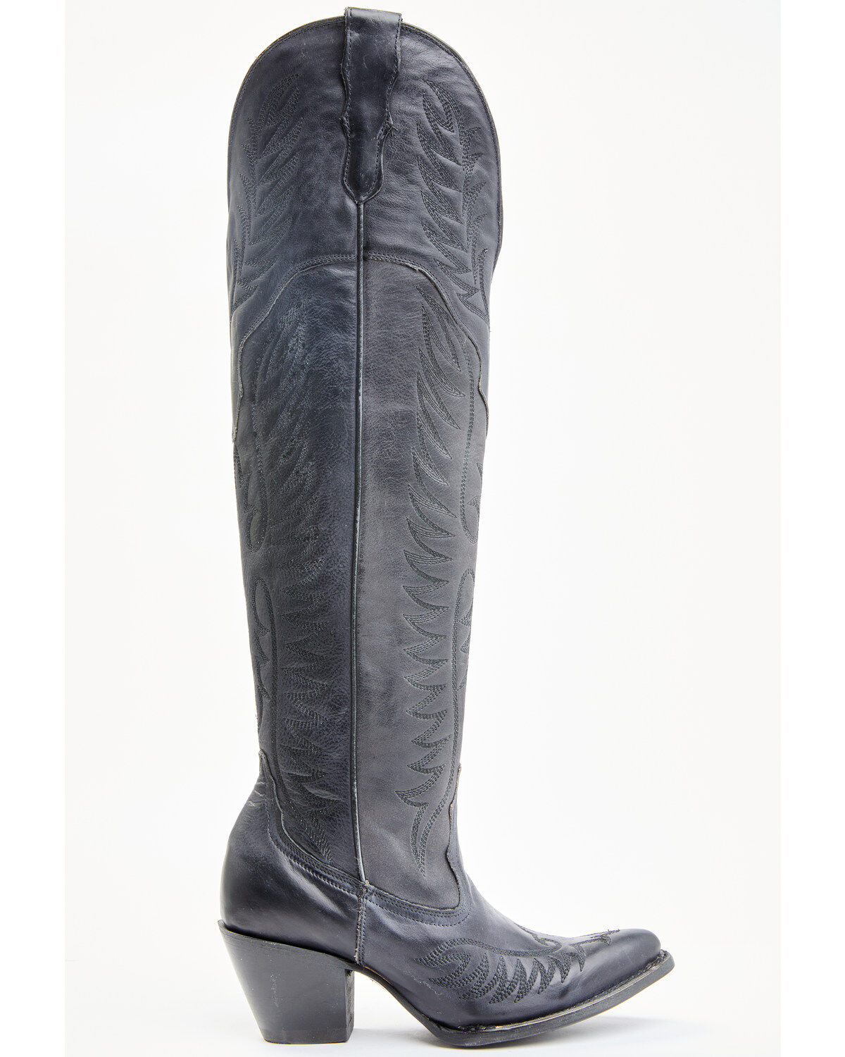 womens black western boots