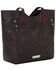 Image #2 - American West Women's Annie's Secret Collection Large Zip Top Tote, Chocolate, hi-res