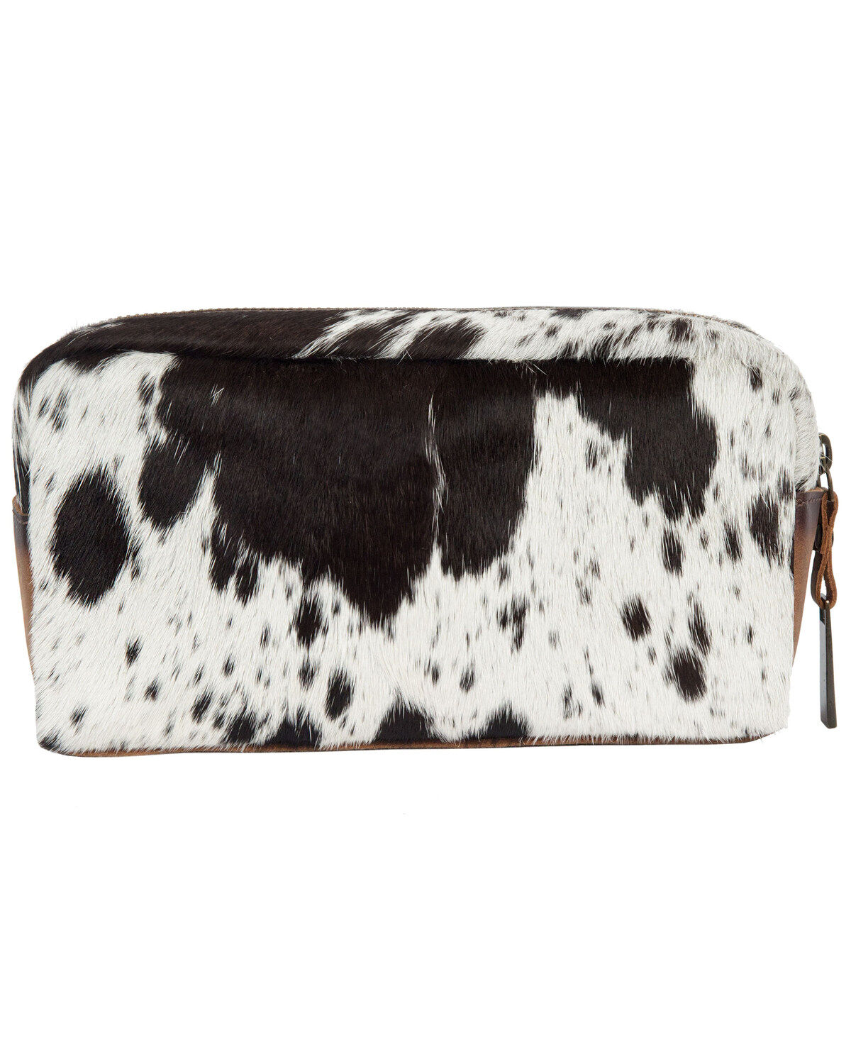 Image #2 - STS Ranchwear Women's Cowhide Bebe Cosmetic Bag, Brown, hi-res
