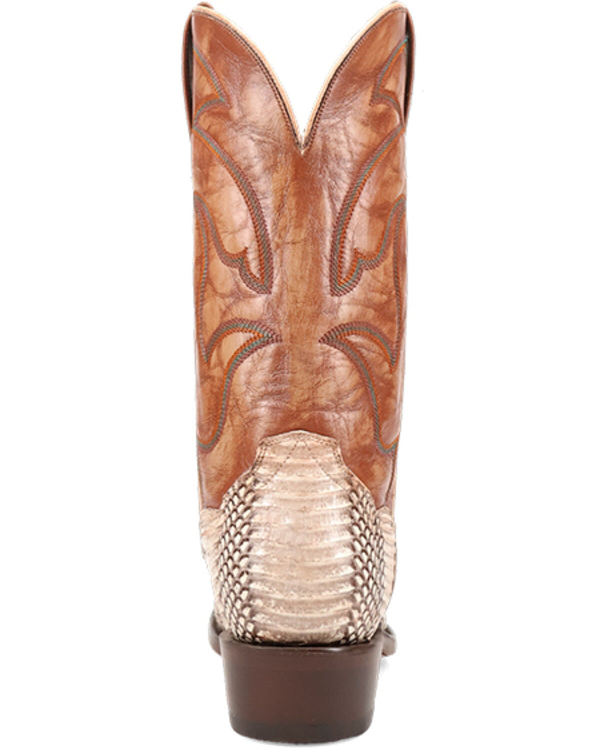 Image #5 - Dan Post Men's Exotic Cobra Western Boots - Snip Toe, Natural, hi-res
