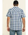 Image #2 - Moonshine Spirit Men's El Jefe Plaid Short Sleeve Western Shirt, , hi-res