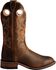 Image #2 - Boulet Tan Spice Rider Cowgirl Boots - Round Toe, Tan, hi-res