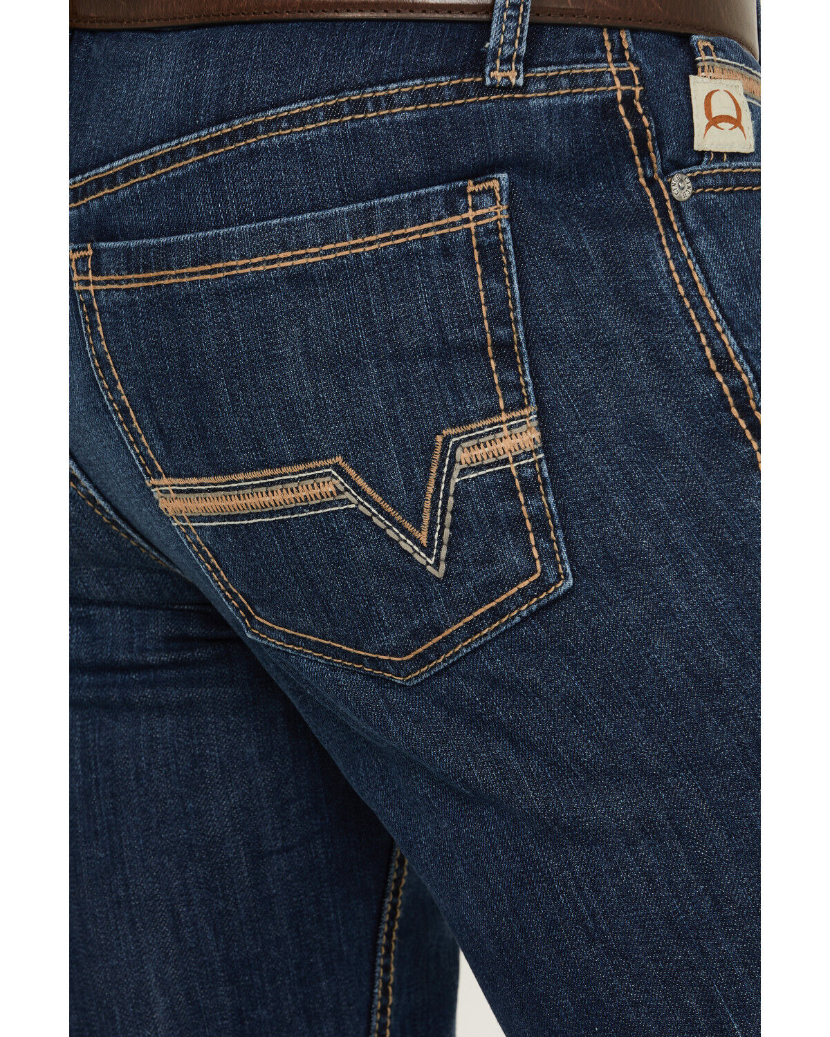 Product Name:  Cinch Men's Ian Dark Wash Slim Bootcut Performance Stretch Denim Jeans