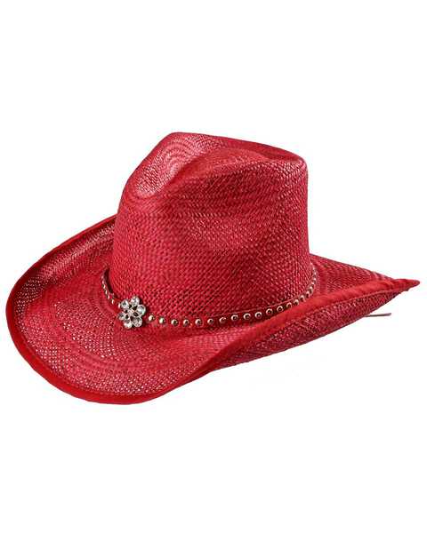 Image #1 - Bullhide All American Straw Cowgirl Hat, , hi-res