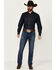 Image #1 - Ariat Men's M8 Champ Ashton Medium Wash Modern Slim Fit Stretch Denim Jeans, Medium Wash, hi-res