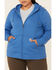 Image #3 - Carhartt Women's Clarksburg Zip-Front Hooded Work Sweatshirt - Plus, , hi-res