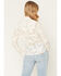 Image #4 - Shyanne Women's Solid Lace Long Sleeve Snap Shirt, Cream, hi-res