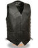 Image #1 - Milwaukee Leather Men's Side Lace Biker Vest  , , hi-res