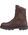 Image #2 - Georgia Men's Homeland Waterproof Insulated Work Boots, Brown, hi-res