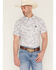 Image #1 - Burlebo Men's Camo Print Short Sleeve Button-Down Western Shirt, Camouflage, hi-res