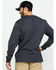 Image #3 - Carhartt Men's Loose Fit Heavyweight Long Sleeve Logo Pocket Work T-Shirt - Big & Tall, Medium Grey, hi-res