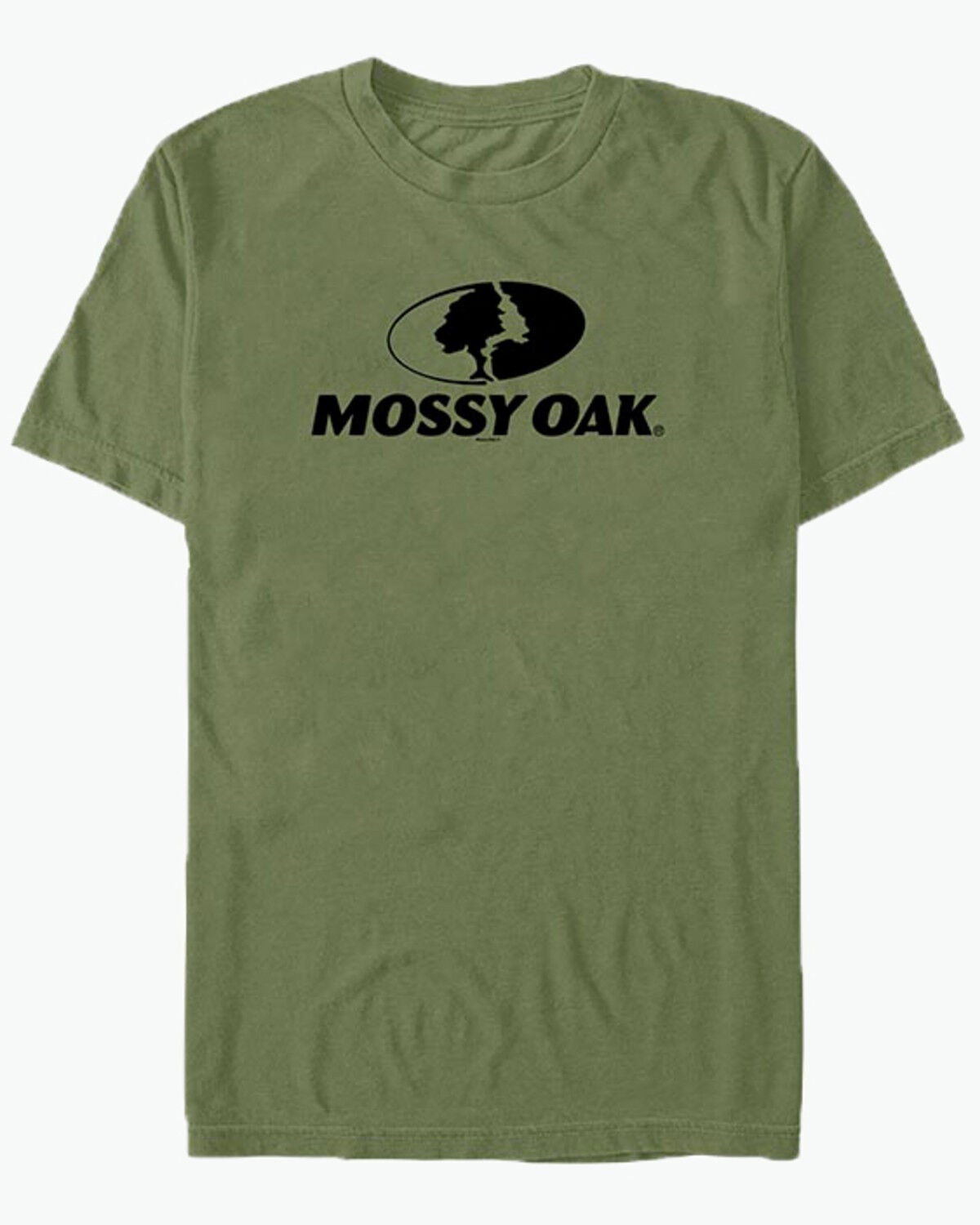 Image #1 - Mossy Oak Men's Classic Logo Short Sleeve Graphic T-Shirt, Olive, hi-res