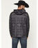 Image #4 - Rock & Roll Denim Men's Southwestern Print Performance Hooded Sweatshirt, Black, hi-res