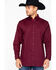 Image #3 - Panhandle Men's Solid Stretch Poplin Long Sleeve Western Shirt , , hi-res