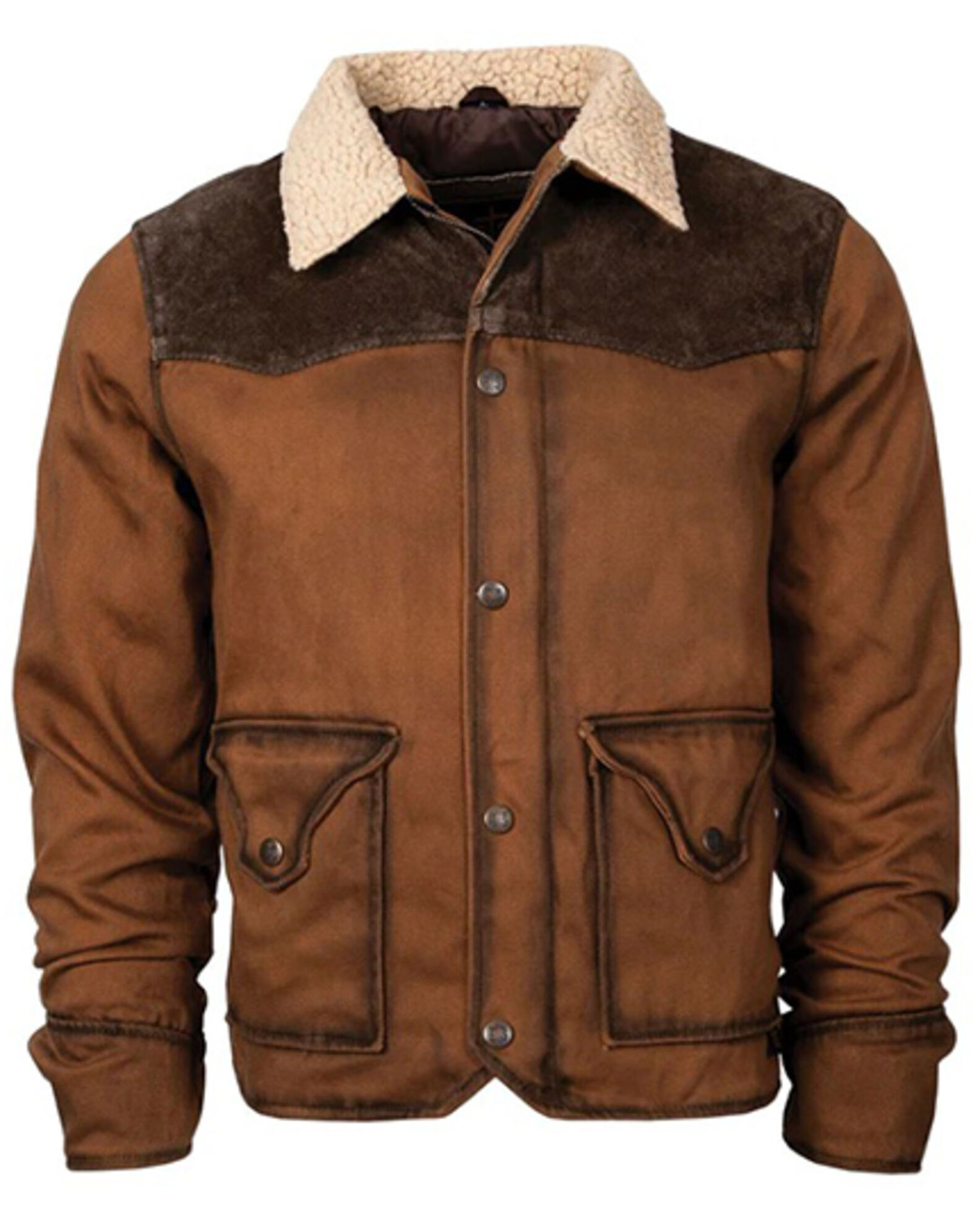 STS Ranchwear By Carroll Men's Ranch Hand Leather Jacket - Big | Mall ...