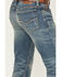Image #4 - Moonshine Spirit Men's Twister Wash Decker Slim Straight Stretch Denim Jeans, Medium Wash, hi-res