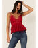 Image #1 - Free People Women's Adella Cami Lace Ruffled Tank Top, , hi-res