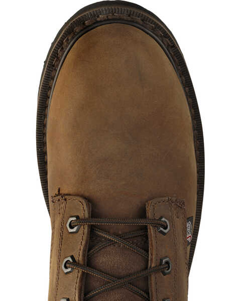 Image #6 - Justin Men's 8" Drywall EH Waterproof Work Boots - Steel Toe, , hi-res