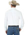 George Strait by Wrangler Men's Solid Long Sleeve Western Shirt , White, hi-res