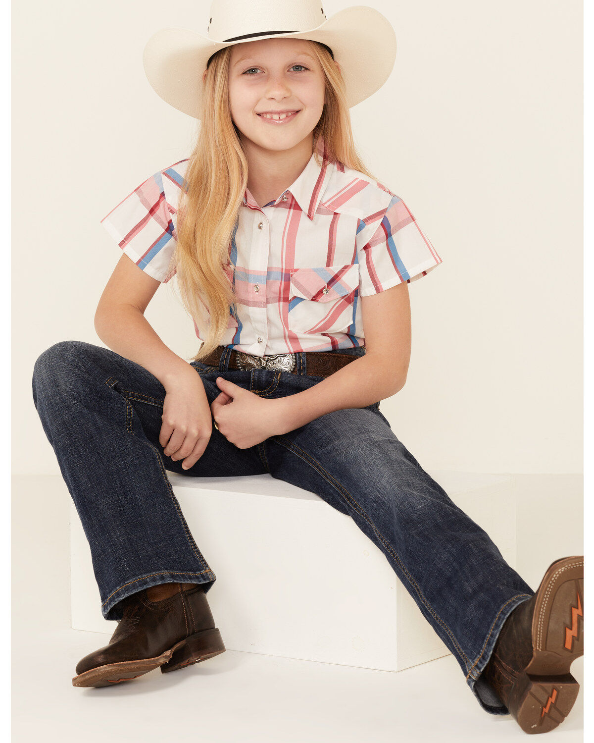 Little girls western shirts clearance
