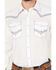 Image #3 - Rock 47 by Wrangler Men's Embroidered Long Sleeve Snap Western Shirt, White, hi-res