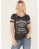 Jack Daniels Women's Grey Label Football T-Shirt , Grey, hi-res